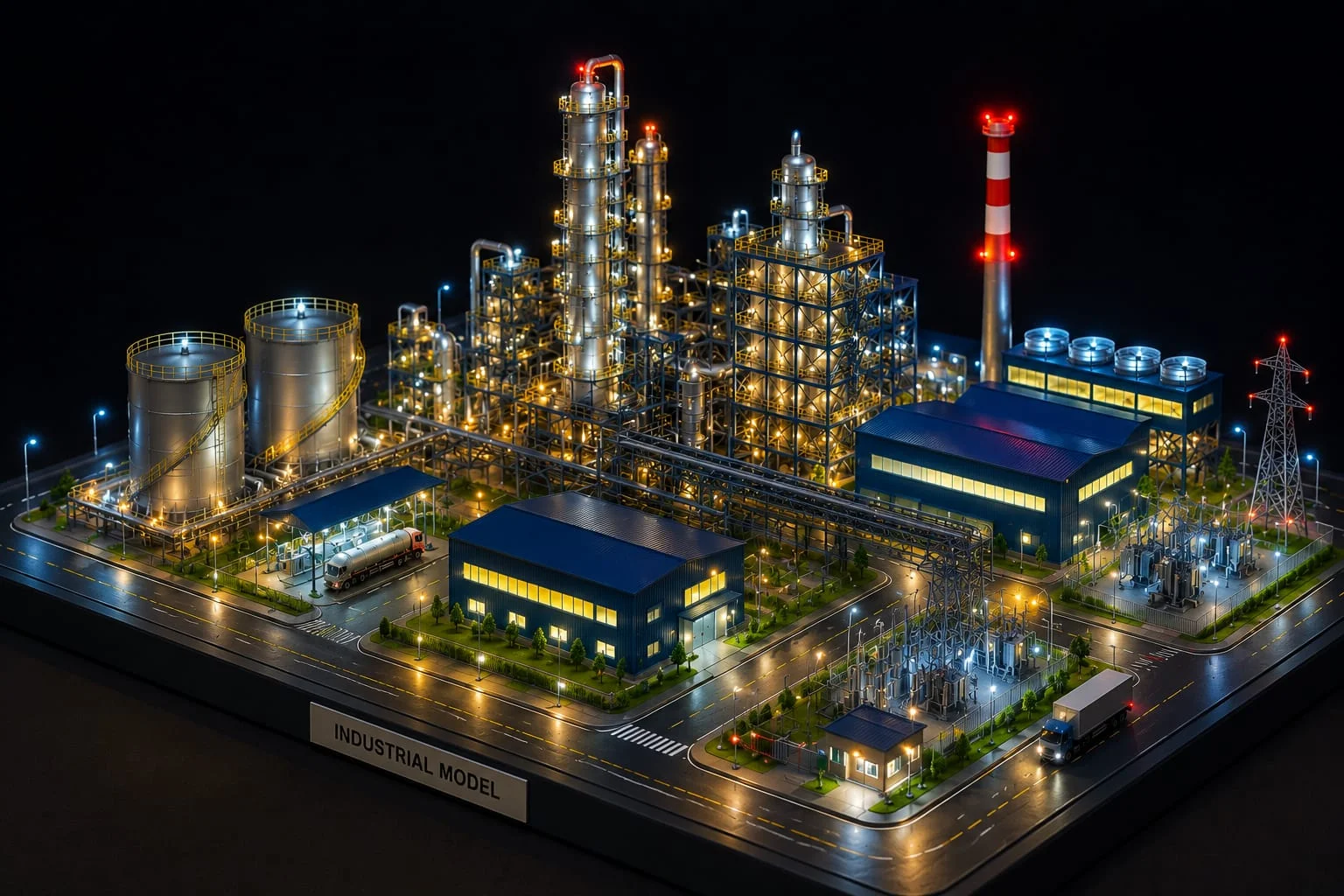 Industrial Plant Layout Models | Factory Layout Models | Industrial Layout Design Models