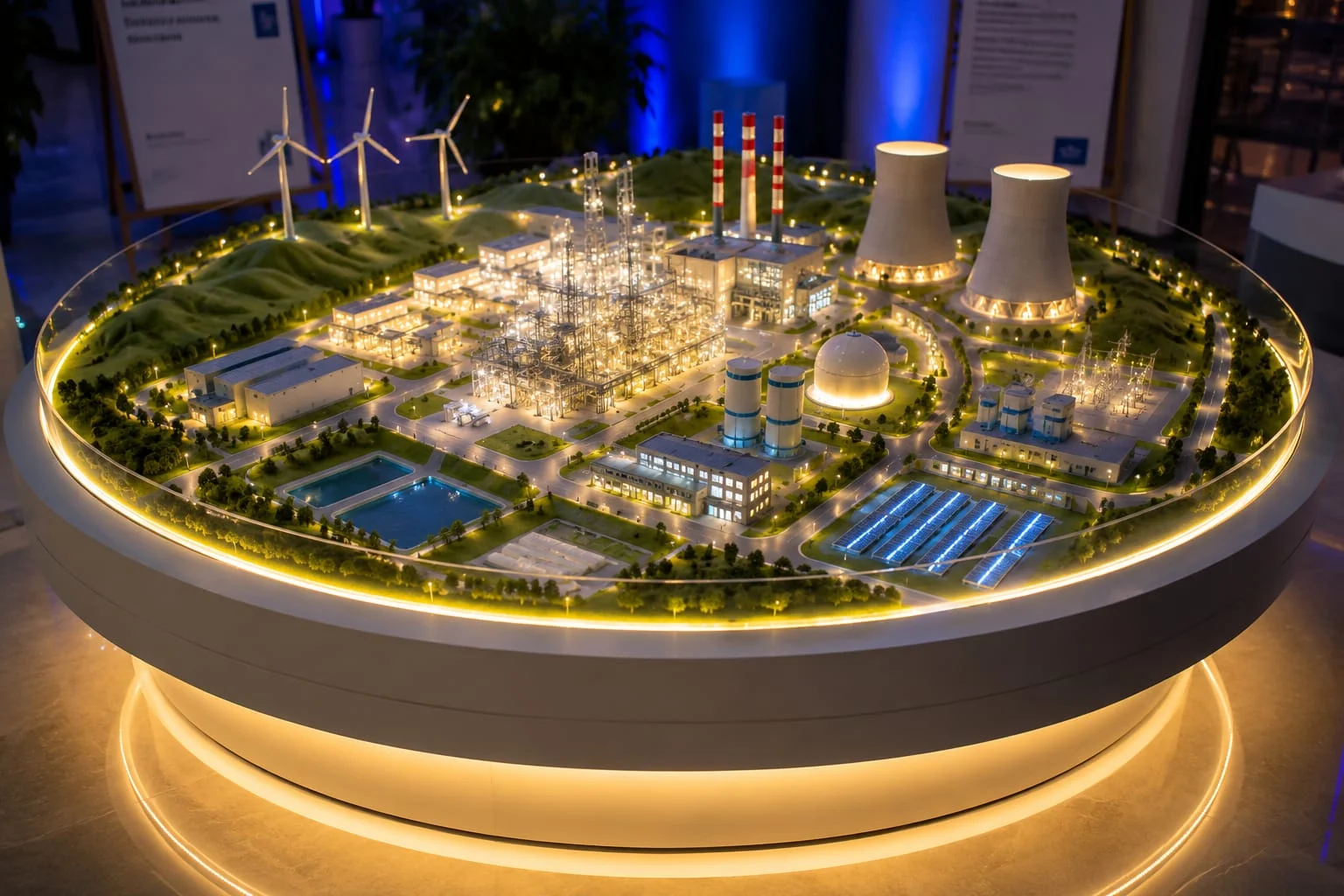 Mechanical prototype models industrial system simulation models technical engineering mockup models for industrial and mechanical projects