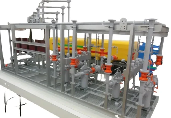 Process piping models industrial pipe layout models piping system models for industrial and engineering projects