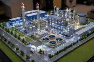 industrial , factory model