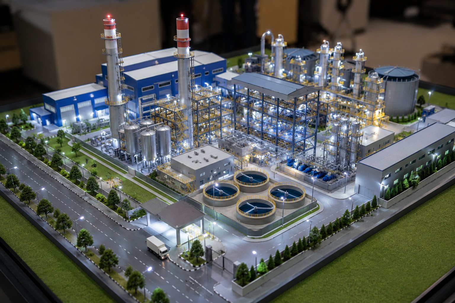 industrial , factory model