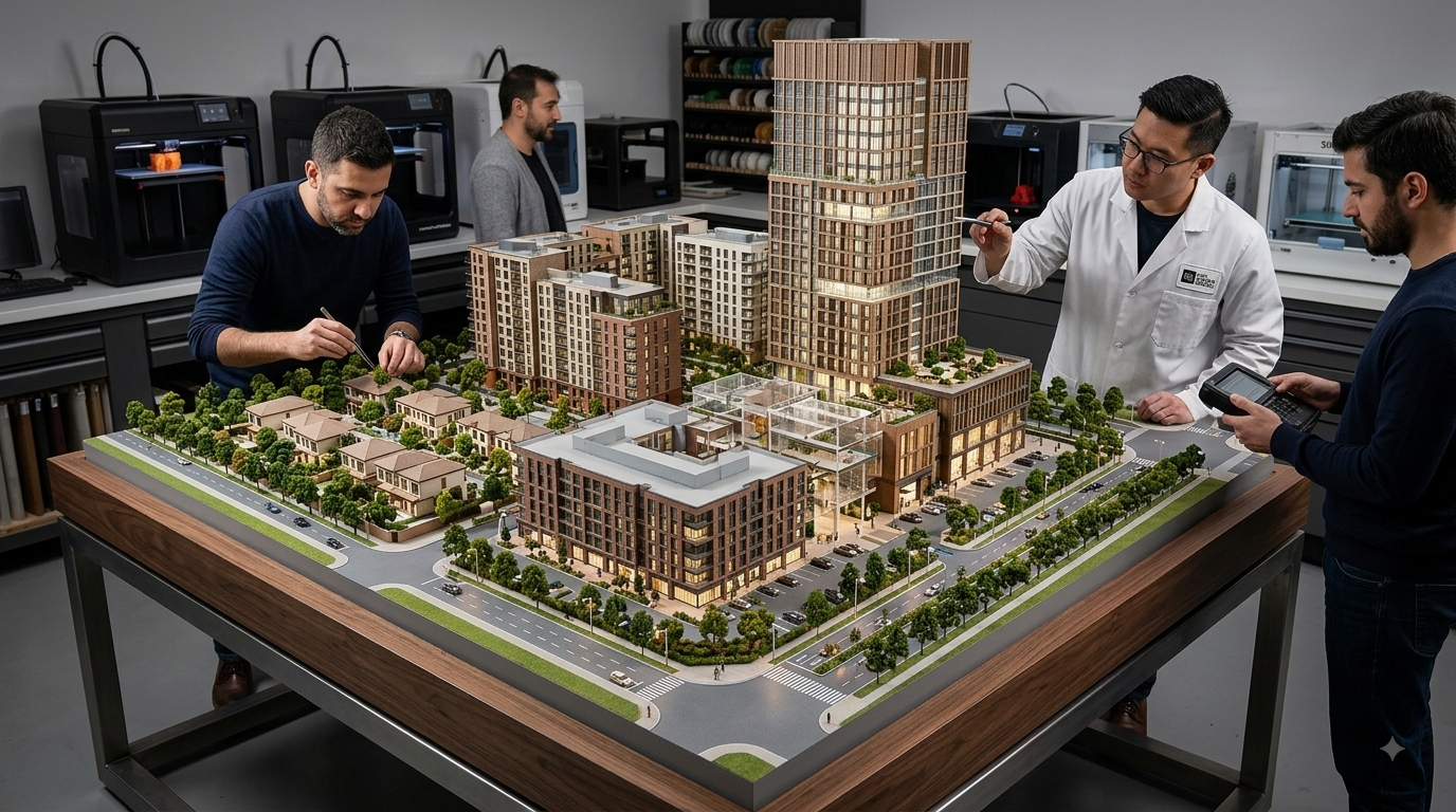 architectural scale model