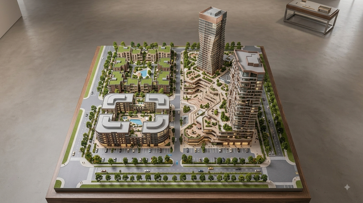 3D architectural model India