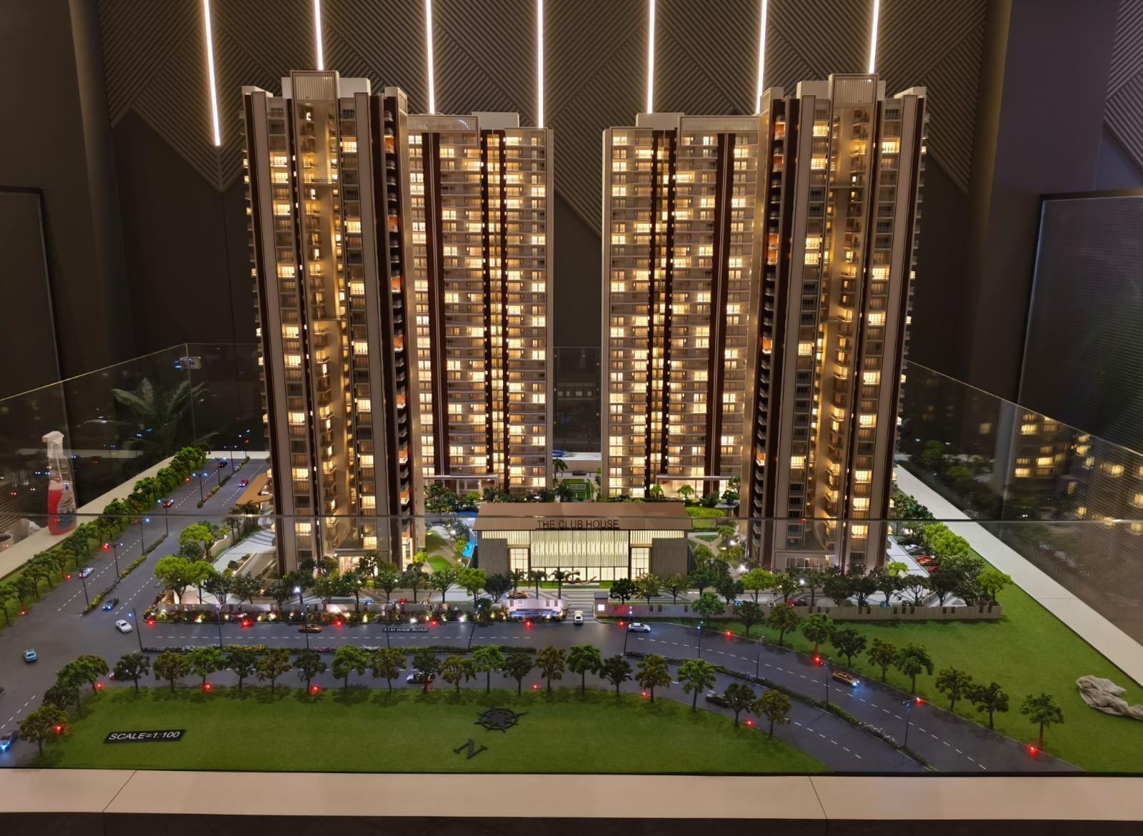 Architectural model making for modern residential building