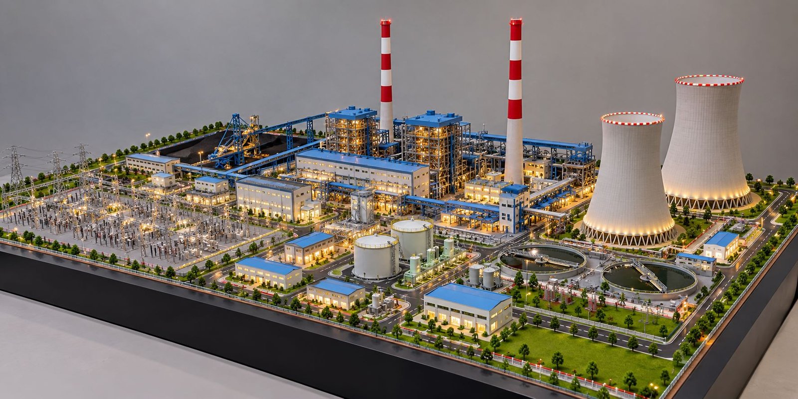 Power Plant Scale Model Making