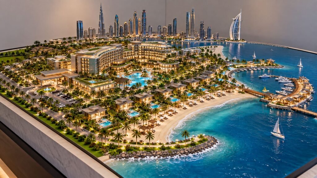 Resort Development Scale Model